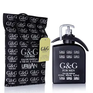Urban Collection G&G for Men Eau De Parfum 100ml - Classic Fresh Woody Citrus Fragrance with Lemon Coriander & Cedarwood in Elegant Paper Box