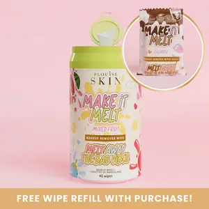 P.Louise Make It Melt Makeup Remover Wipes