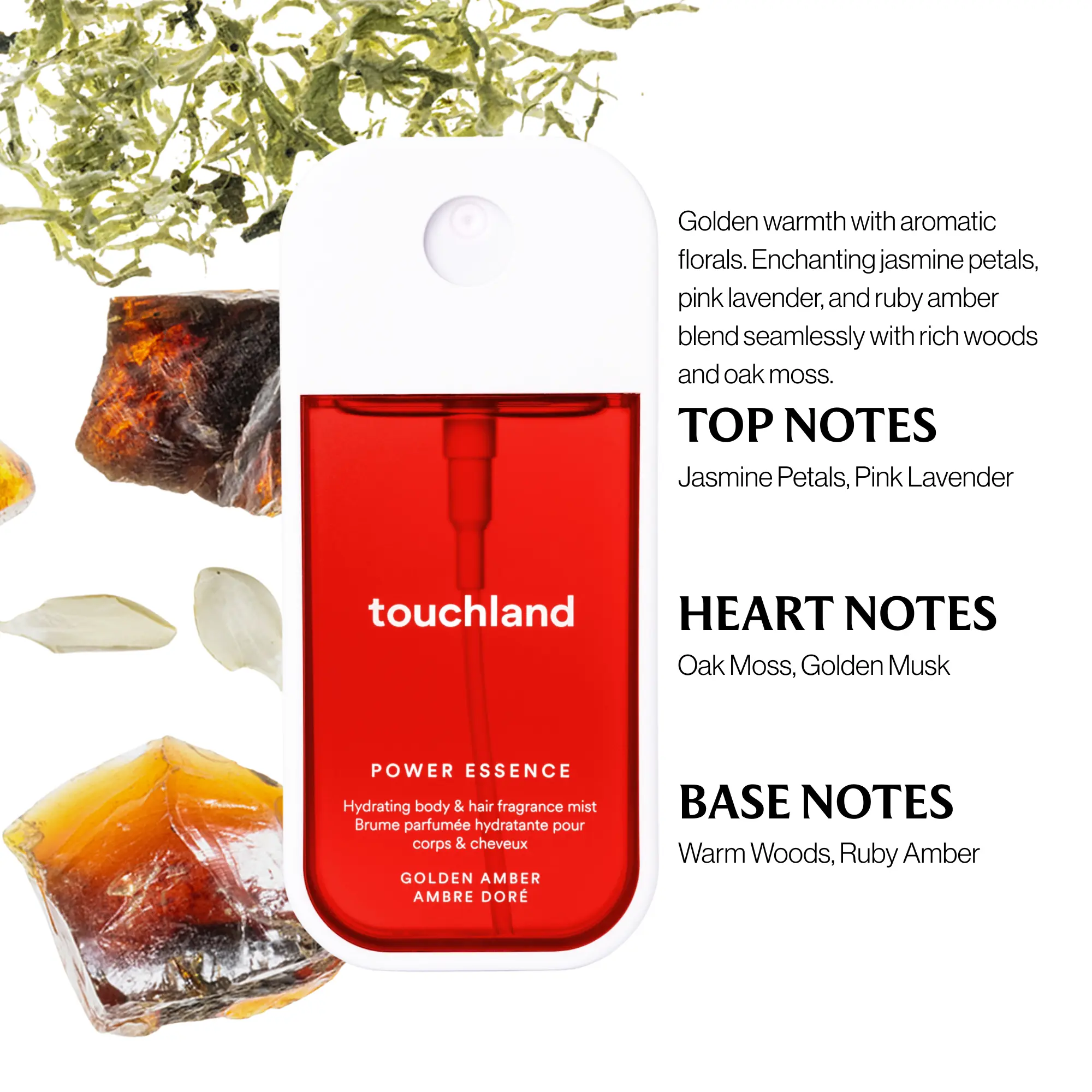 Golden Amber - Warm Floral