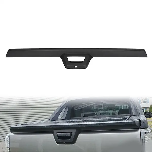 Rear End Tailgate Spoiler Molding Trim Camera Hole for 07-13 Avalanche Escalade