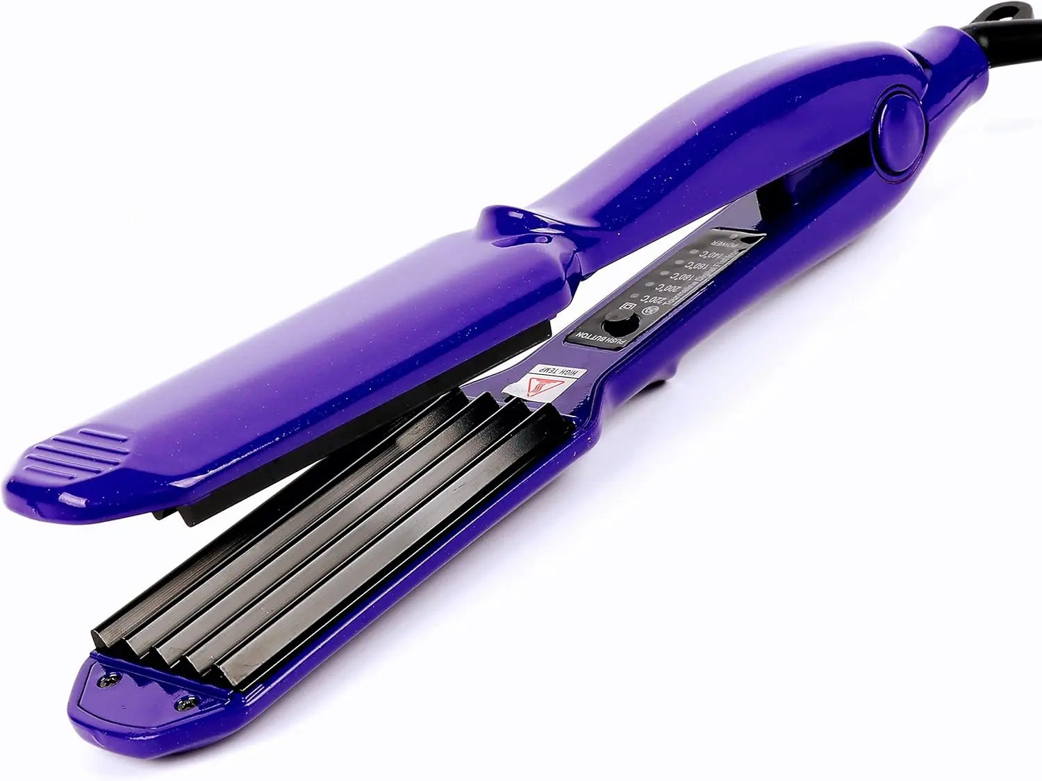 MBHAIR Ceramic Crimper Iron - Lightweight, Anti-Static, Adjustable Temperature, Smooth Plates, Fast Heating, Easy-Grip Handle for Lasting Root Lift & Textured Daily Hairstyles