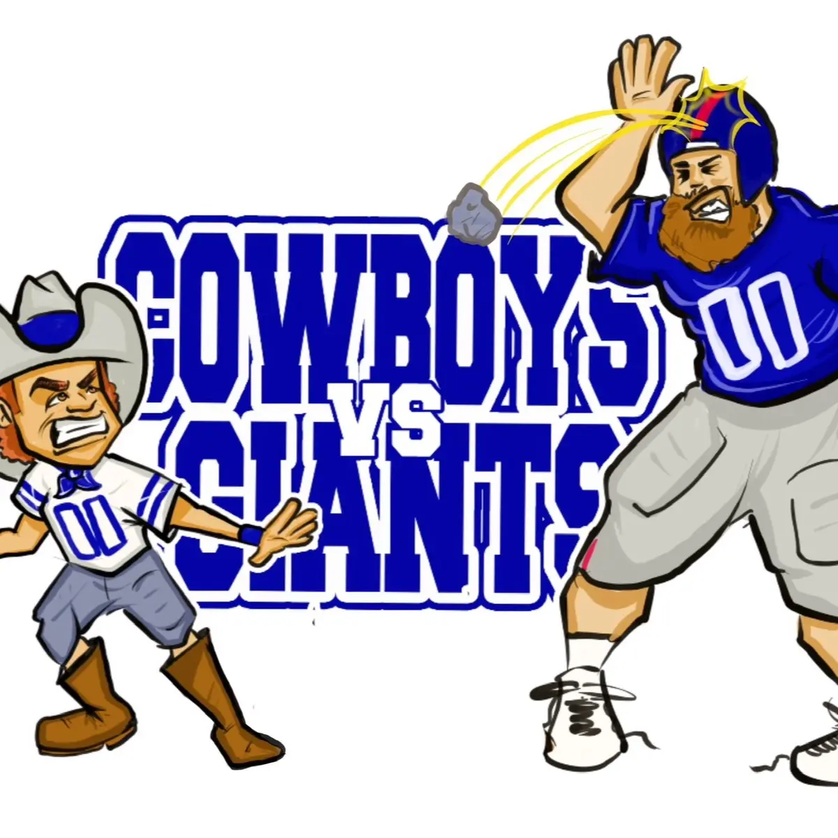 Cowboys stickers