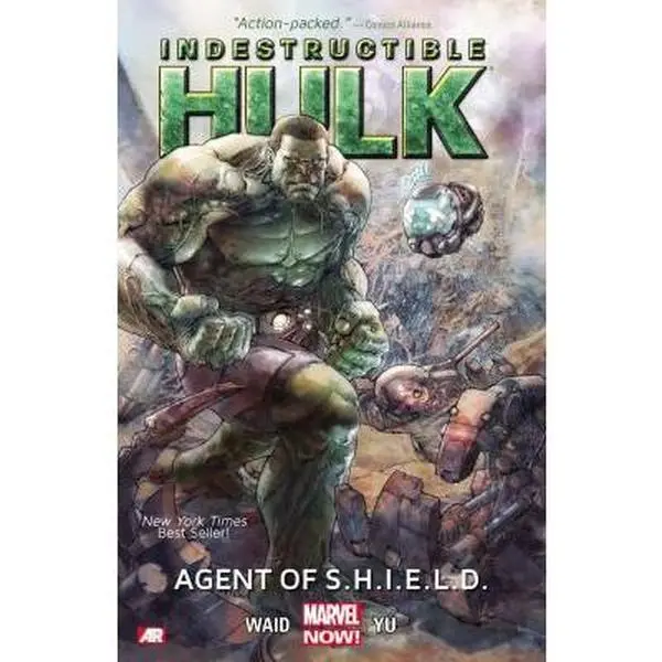 Used "Agent of S.H.I.E.L.D." Comic Book by Mark Waid - Trade Paperback/Softcover, English, Bruce Banner, Attuma, Indestructible Theme, Mad Thinker Storyline, Used Copy, 0.55 lbs, Comics