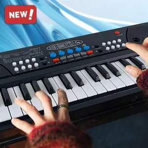 37-key Electric Piano Keyboard, Portable Multifunction Musical Instrument Gift For Kids, Digital Music Teaching & Learning Toys