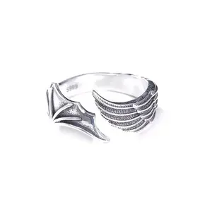 Angel And Demon Wings Ring, Opening Adjustable Ring Must Have Item For Men