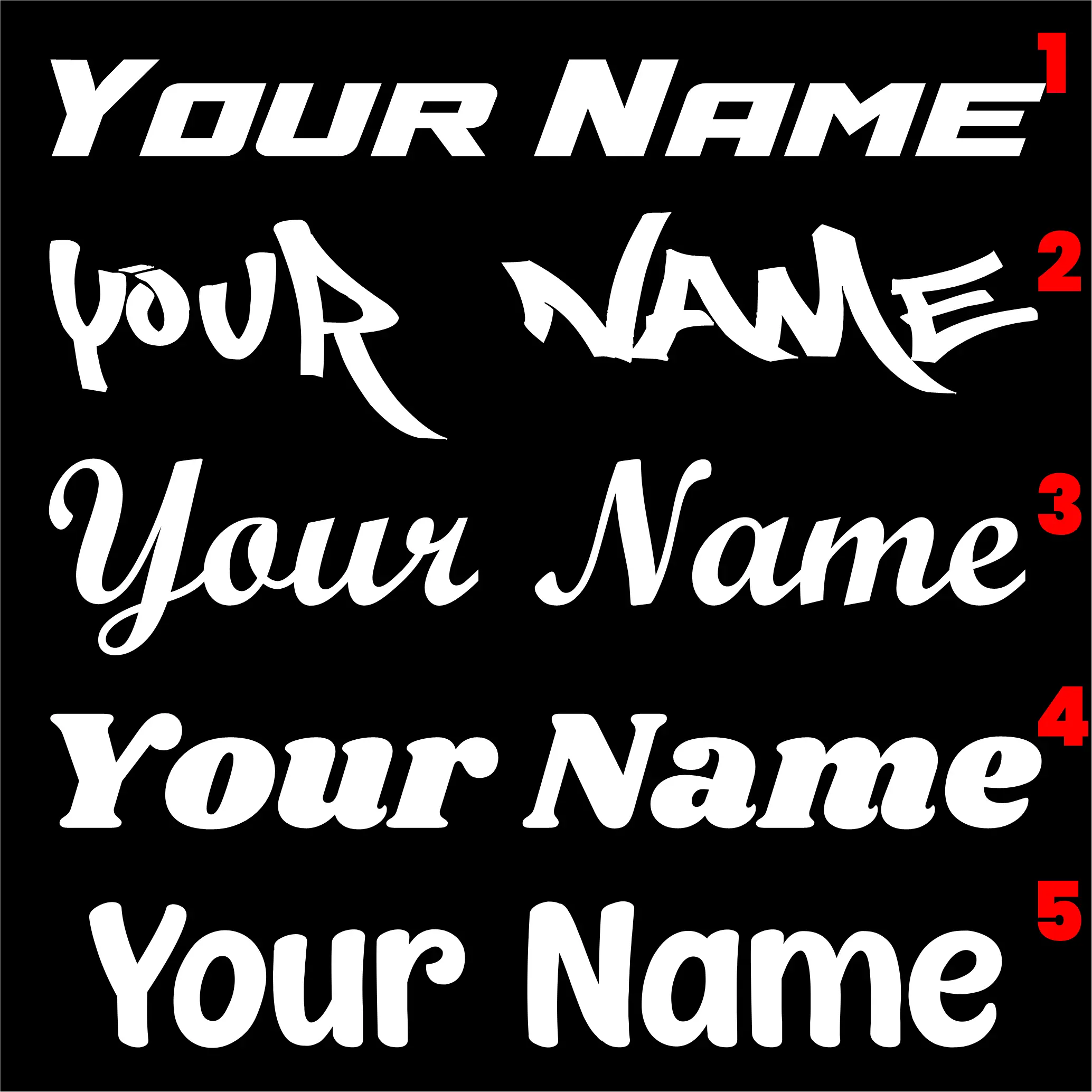 Personalized Vinyl Window Lettering Decal for Cars - TikTok Shop