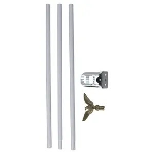 Residential Flagpole Set - 6 Ft. Steel