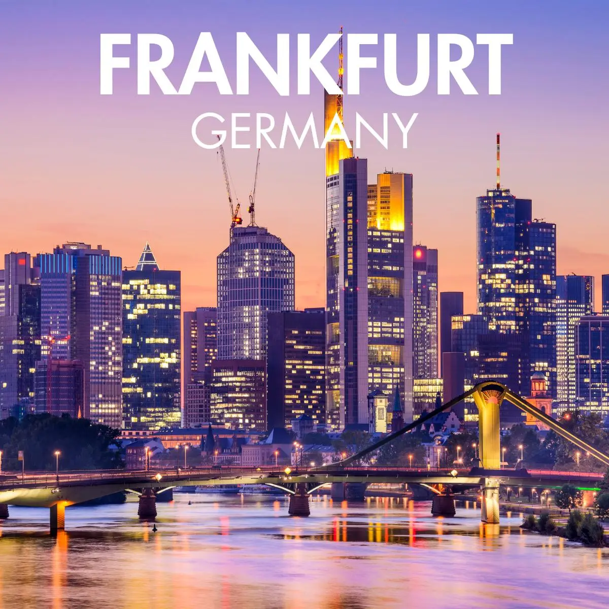 Frankfurt, Germany Magnet
