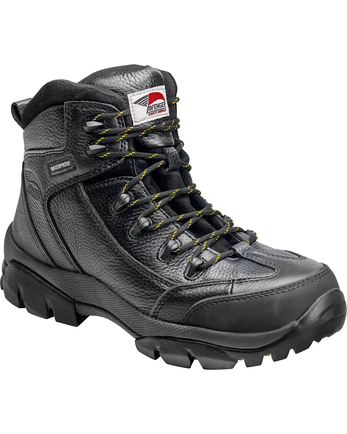 Avenger Men's Men'S Waterproof Hiker Work Boot Composite Toe - A7245