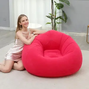 Inflatable Lazy Sofa, Foldable Outdoor Inflatable Sofa, Collapsible Outdoor Inflatable Sofa, Travel Leisure and Entertainment Stool