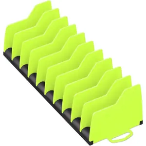 Plier Pro  No-Slip Plier Organizer: Toolbox Organization Solution for Pliers, Cutters, Slip Joint Pliers (Hi-Viz) -