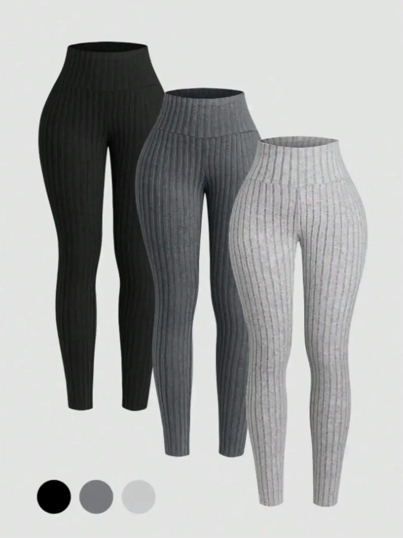 Women's Solid Color Pants, Casual Comfy Warm Skinny Pants for Daily Wear, Ladies Bottoms for Spring & Fall, Casual Fashion Trousers