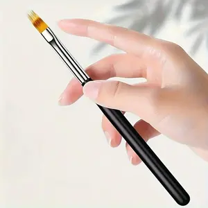 Professional Ombre Nail Art Brush - Gel Manicure Brush for Gradient Designs, Precision Tip for Detailed Nail Polish Application, DIY Nail Art Tools for Home & Salon Use, Nail Brushes, Fine Tip Precision, Nail Care