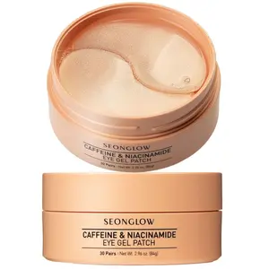 Seonglow Caffeine and Niacinamide Eye Gel Patches 30PCS Korean Skincare