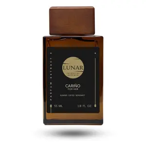 LunarCo Carino For Her top notes Almond, Coffee, Bergamot for Women Eau de Parfum Spray, 1.8 Ounce