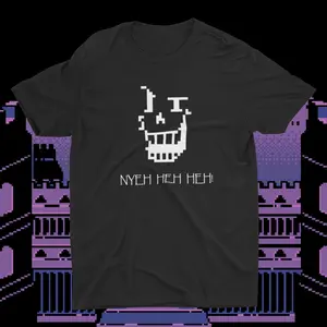 Undertale Papyrus Laugh Tee - Undertale Cosplay T-Shirts