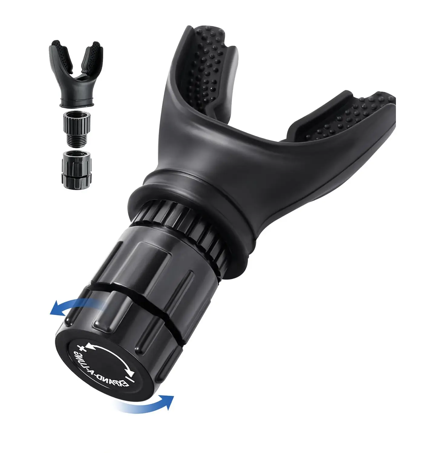 Breathing Exercise Tool for Lungs, Portable Adjustable Resistance Lung Exerciser, Lung Capacity Abdominal Breathing Trainer, Fitness Trainer Accessori