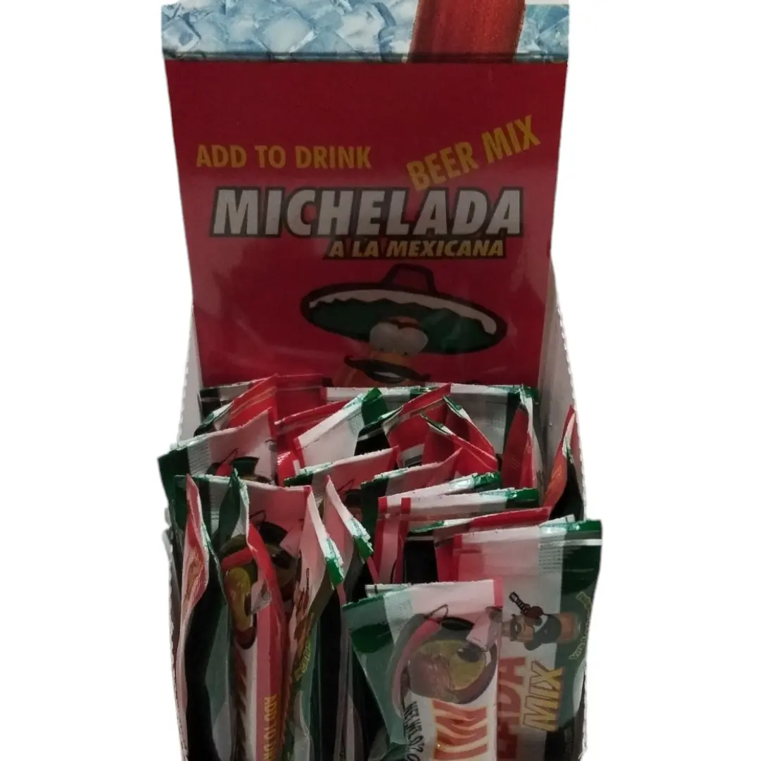 Micheladas Mix a la Mexicana add to your favorite drink 24 pcs 7.8