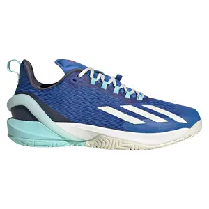 adidas Mens Adizero Cybersonic Tennis Sneakers Shoes - Blue