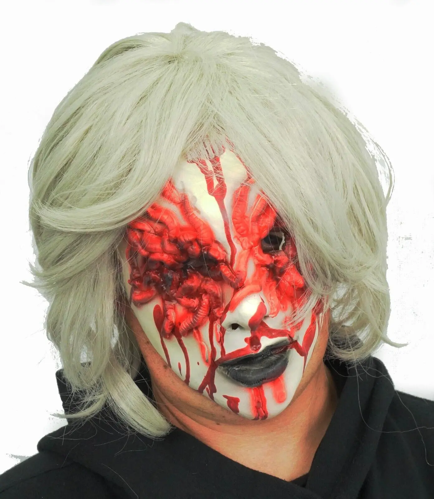Gory Zombie Woman Halloween scary bloody girl zombie mask