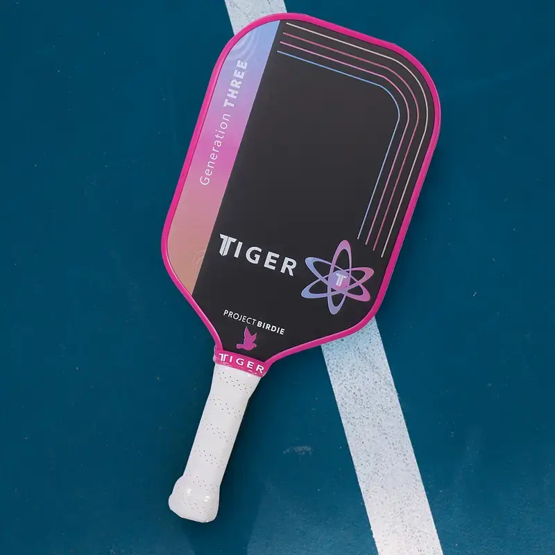 Tiger Proton Series Three Project Flamingo Carbon Fiber Pickleball