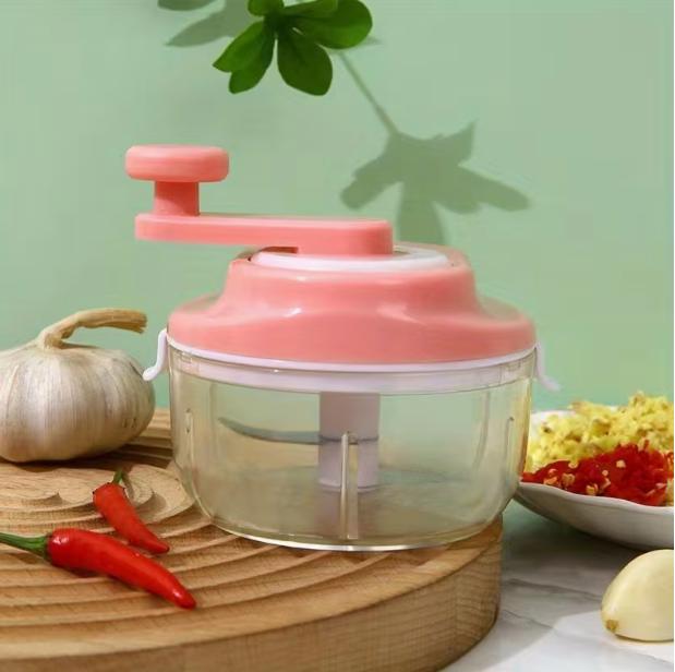 1pc Multifunctional Kitchen Manual Garlic Crusher Seasoning