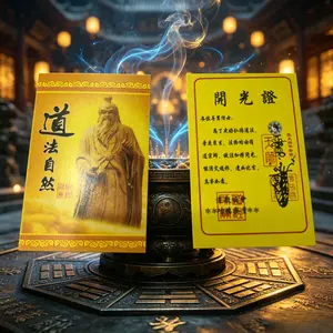 Taoist Ritual Tool Consecration Certificate