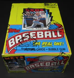 1986 Topps Baseball Unopened Wax Box (BBCE)