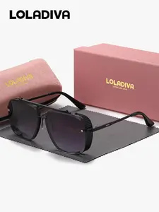 Unisex Plain Color Sunglasses, Trendy Casual Sunglasses for Everyday Use, Fashion Accessories for Outdoor Activities, Rectangle Frame Sunglasses