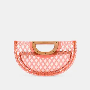 Dolce Vita SOLANDRA CLUTCH CORAL JELLY