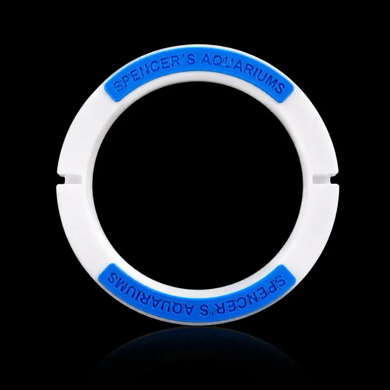 Spencer’s Aquariums White & Blue Floating Feeding Ring