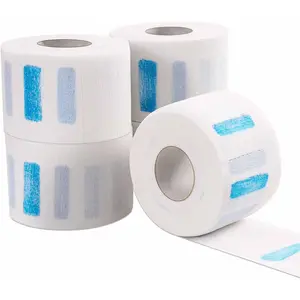 5 Rolls Disposable Neck Strips for Barber Shop Professional Stretchy Paper Hairdressing Haircut Accessory Tool