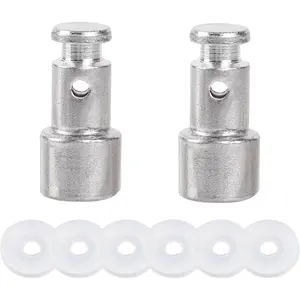 2 Pcs Universal Replacement Floater Valve with 6 Pcs Silicone Gaskets Electric Pressure Cooker Parts for Pressure Pot Such as XL YBD60-100 PPC770 PPC780 PPC790