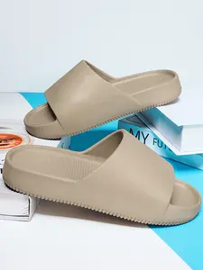 Men's Fashion Comfortable Sports Slippers, Open Toe Massage Slippers, Anti-Slip Breathable, Ideal for Spring Summer Outdoor Vacation Beach