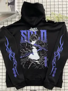 2 Sided Solo Leveliing Arise With Sleeve Unisex T-Shirt, Sweater And Hoodie Loose Comfort