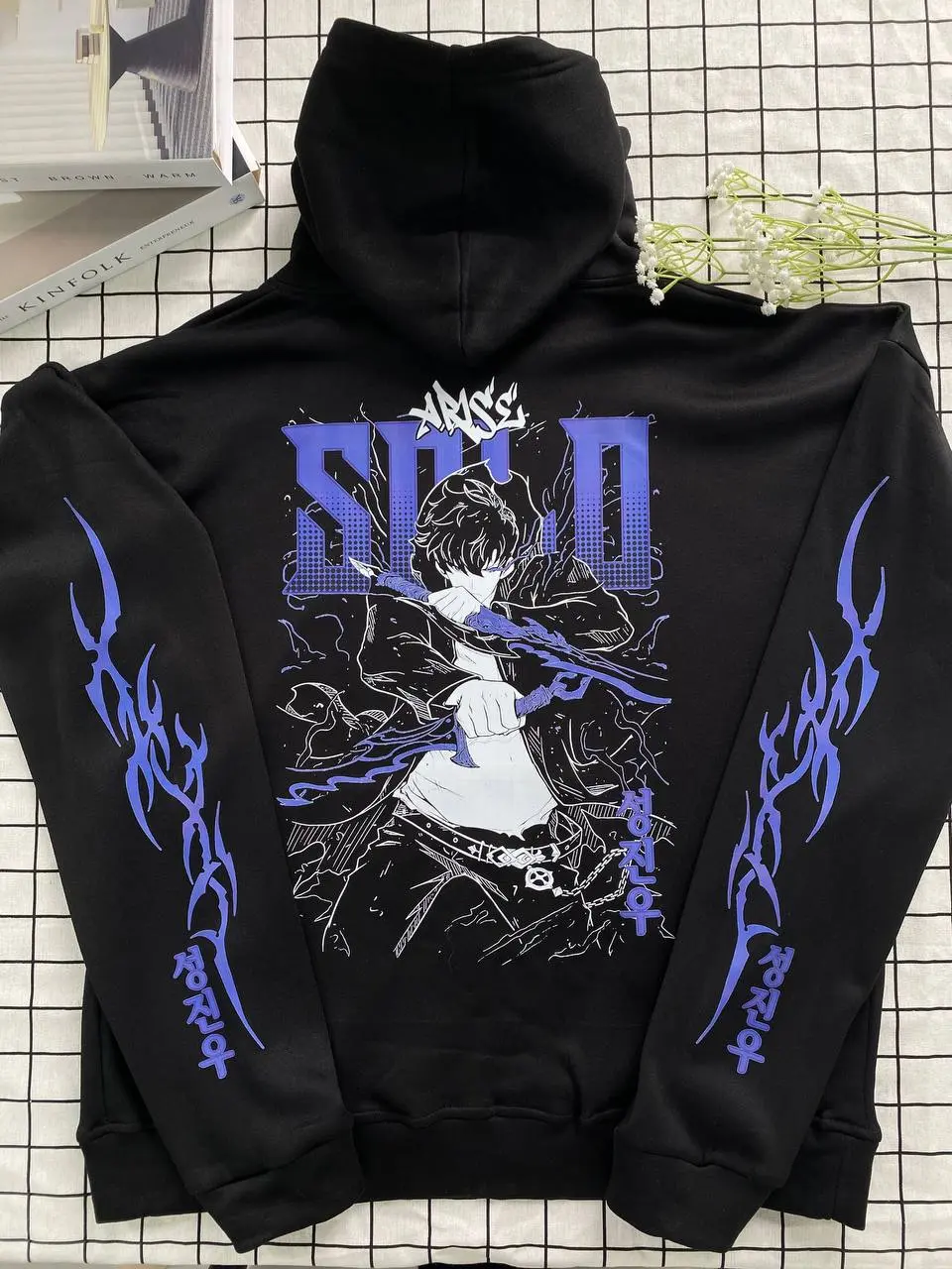 2 Sided Solo Leveliing Arise With Sleeve Unisex T-Shirt, Sweater And Hoodie Loose Comfort