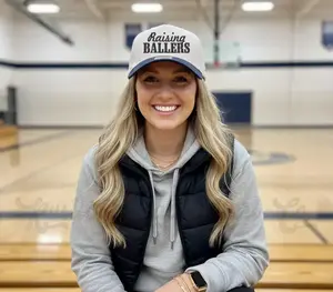 Raising Ballers Embroidered Trucker Hat, Basketball Hat, Baseball Mom Hat