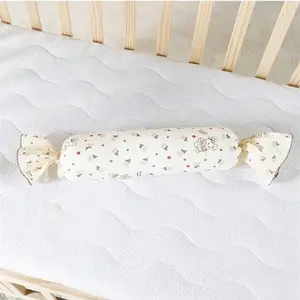 Baby Side Sleep Pillow Anti-Flip Breathable Backrest, Infant Comfort Pillow, Washable Candy Backrest, Baby Bed Safety Pillow, Crib Bumpers