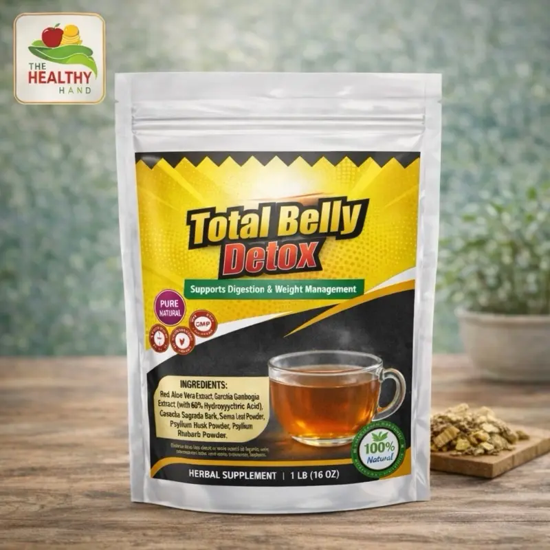 THE HEALTHY HAND Organic Herbal Dietary Powder Blend Pack - Natural Detox Herbs Supplement THE HEALTHY HAND Organic Herbal Dietary Powder Blend Pack - Natural Detox Herbs Supplement