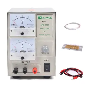 Gold Plating Kit 2A Machine 110V Us Plug Adjustable Voltage Jewelry Plater For Silver Gold Electroplating