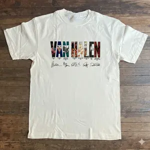 [SALE UP TO 30%] V.H Album Shirt, Rock Band Tee, Old School Hard Rock Merch, Gift For Fan, Unisex, Sweatshirt, Hoodie
