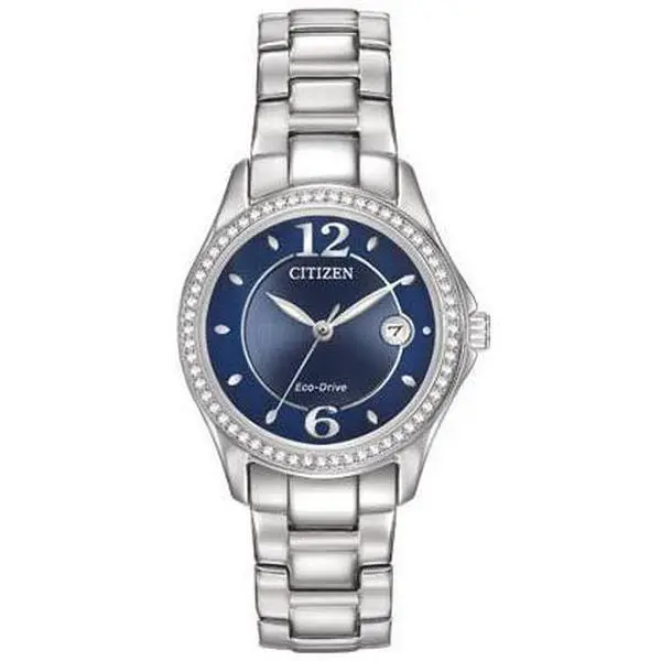 Citizen Eco-Drive Silhouette Crystal Ladies Watch FE1140-86L