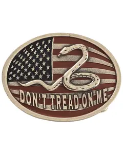 Cody James Men's Don't Tread On Me Belt Buckle - 606