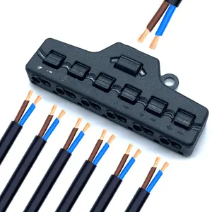 Press The Buckle Terminal Block Wire to Connect The LED Connector Splitter, Durable Reliable Connectors, Perfect for Christmas Gifts, Holiday Office, Bedroom, Hotel, Party, Restaurant Decoration