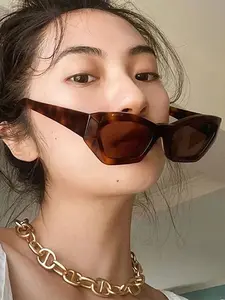 Unisex Fashion Sunglasses, Retro Style Sun Glasses, Trendy Eyewear for Men & Women, Perfect for Casual Wear, Daily Use, Stylish Design