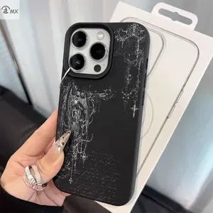 Gothic Black and White Demon Art Design Phone Case For iPhone 17 16 15 14 13 12 11 Pro Max Plus Air - Top Fan's Phone Case Cover as Perfect Gift Compatible with Samsung Galaxy S25
