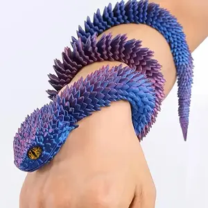 3D Printed Snake & Egg Design Ornament, 1 Count Creative Desktop Decoration, Home Decor for Living Room Bedroom Office, Home Decor Accessory, Interior Decoration Accessories