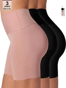 Stay-In-Place Seamless High Waist Body Shapewear Shorts - Soft Fabric Ruched Design for Comfortable Compression & Anti-Slip Grip Technology