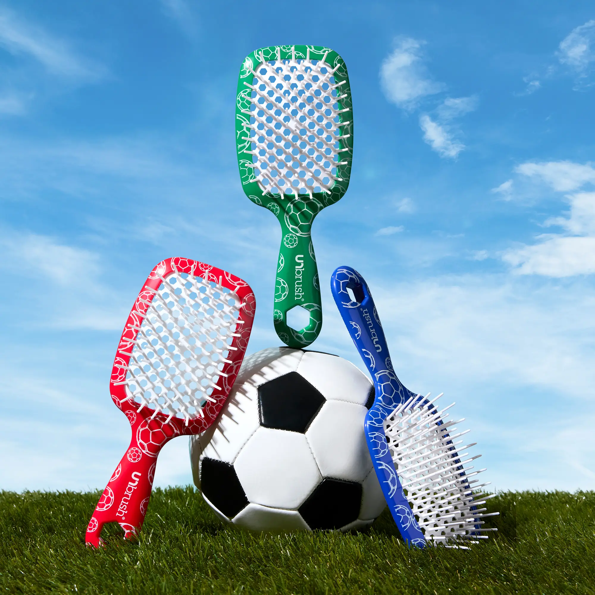 UNbrush Soccer Hair Brush UNbrush Soccer Hair Brush