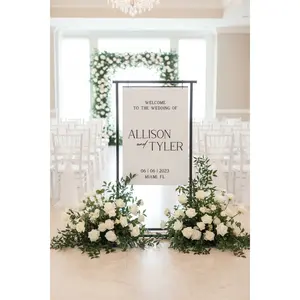 3D Wedding Welcome Sign